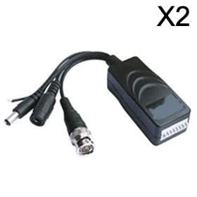 Alarm SystemExpert.com Alarm SystemExpert.com Video Balun set for video, data and power over UTP