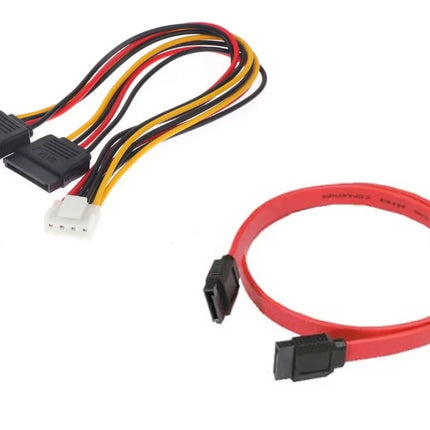 AlarmsysteemExpert.nl AlarmsysteemExpert.nl Voeding en Sata kabel set geschikt voor Hikvision 7608NXI-K2 recorders