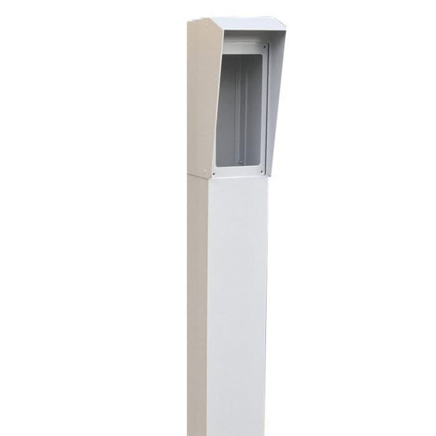 AlarmsysteemExpert.nl Intercomzuil 230cm, 15x15cm Dubbellaags gepoedercoat