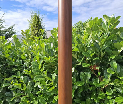 Alarm SystemExpert.co.uk Structure en bois léger mât à caméra avec ancre basculante 3 mètres