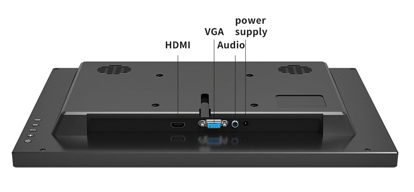 AlarmsysteemExpert.nl TFT 13" Full HD monitor incl. montagebeugel voor aan wand of bureau