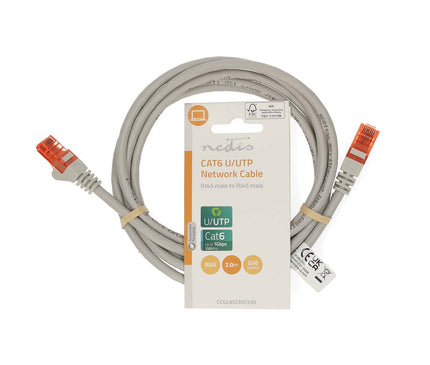 Alarme SystemExpert.co.uk Câble réseau UTP CAT6 2,0 m