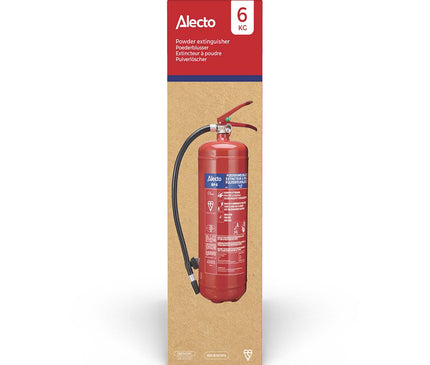 Extincteur à poudre Alecto 6 kg BP-6
