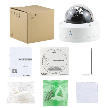 ASE D183-L, 8MP/4K, Smart Hybrid-Light Dome Kamera, PoE, Micro sd slot, Mikrofon, Hikvision OEM