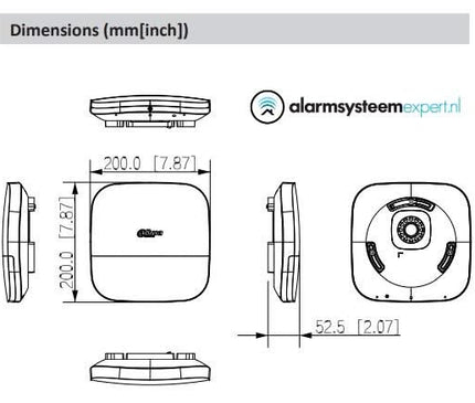 Dahua Dahua DHI-ARA13-W2(868) Wireless Outdoor Siren With Orange Flash