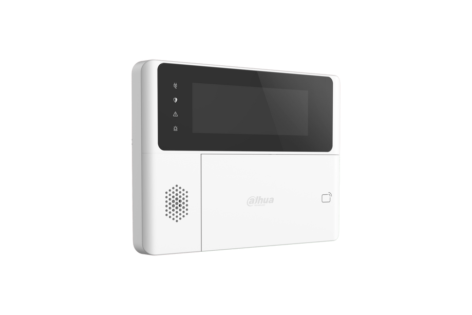 Dahua Dahua Airshield DHI-ARK30C-RW2, Draadloze Keypad met kaartlezer en LCD Scherm
