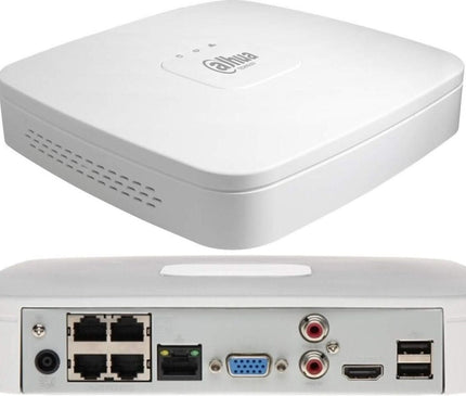 Dahua Dahua Black kit 1x Dome 4MP + Recorder & Cabling
