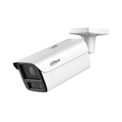 Vue de face oblique de la caméra Dahua IPC-HFW5859Z-Z4HE-PV-PRO