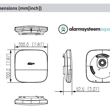 Dahua Dahua DHI-ARA13-W2(868) Wireless Outdoor Siren With Orange Flash