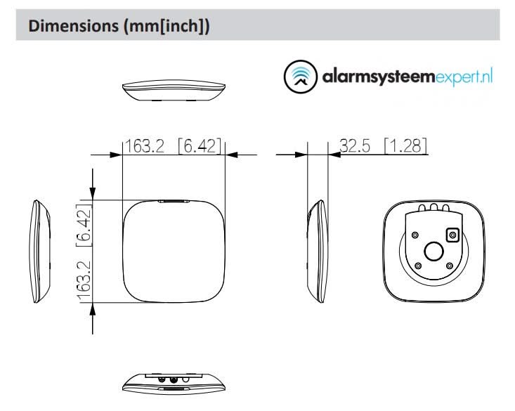 Dahua Dahua DHI-ARA43-W2, Alarmversterker tot 32 apparaten