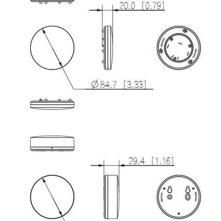 Dahua Dahua DHI-ARD912-W2(868) Draadloze Water Lek Detector