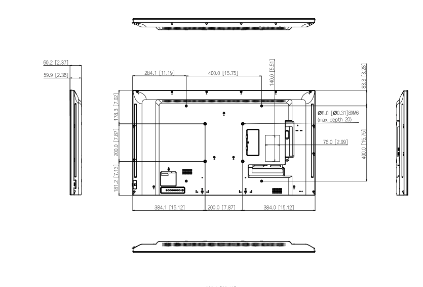 Dahua Dahua DHI-LM43-F400, UHD LED Monitor 43"