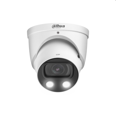 Dahua HDW5849H-ASE-LED-S2, 8MP 2.8mm 4K, PoE, couleur, objectif fixe Eyeball, WizMind