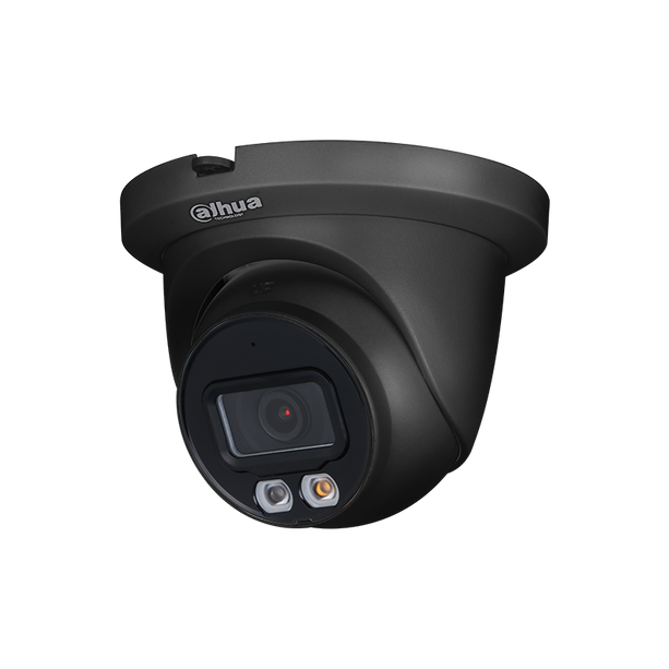 Dahua IPC-HDW2449TM-S-IL 4Mp 2.8mm H.265 Smart Dual Light Full Color, PoE Black