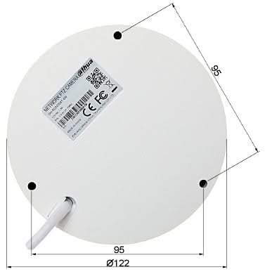 Dahua Dahua IPC-SD22404DB-GNY, 4 Megapixel Mini PTZ PoE Dome