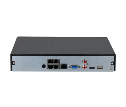Dahua Dahua NVR2104HS-P-4KS3, 4 Channel Compact NVR, Ultra HD, PoE