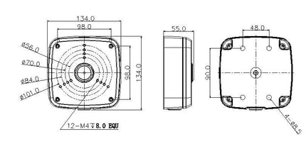 Dahua Dahua PFA122 Einbaudose