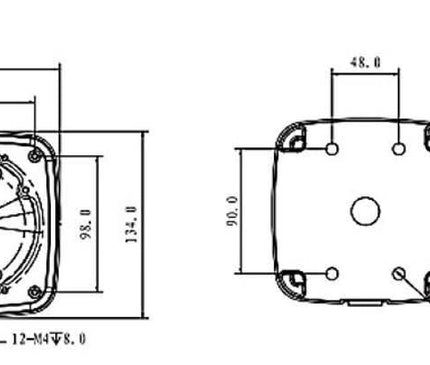 Dahua Dahua PFA123 montage box
