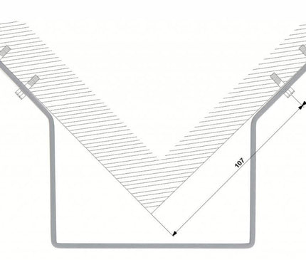 Dahua Dahua PFA151-B black corner bracket