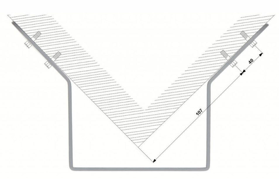 Dahua PFA151 angle bracket