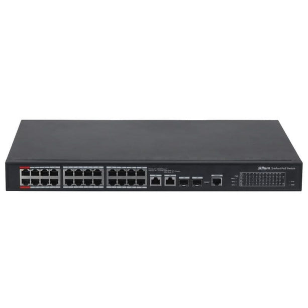 Dahua PFS4226-24ET-360, 24-Port 100 Mbps + 2-Port Gigabit PoE Switch, ANGEBOT