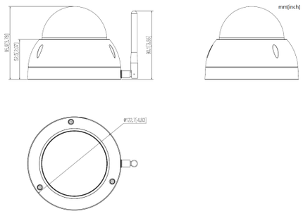 Dahua Dahua SD22204DB-GNY-W 2MP Wi-Fi Starlight D/N Mini PTZ Dome 4x Optische Zoom