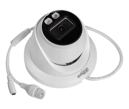 Dahua Dahua Set 1x Turret 8MP 4K Full-Color + Recorder & Cabling