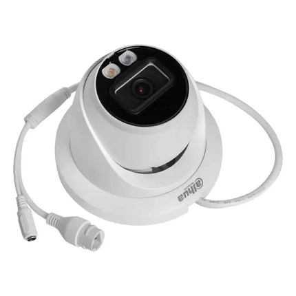 Dahua Dahua Set 2x Turret 8MP 4K Full-Color + Recorder & Verkabelung