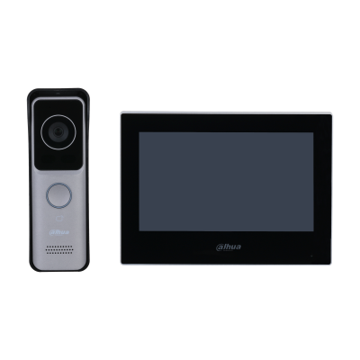 Dahua Dahua Video intercom set KTW02 incl. VTO2311R-WP en VTH2621G-WP, PoE/WiFi