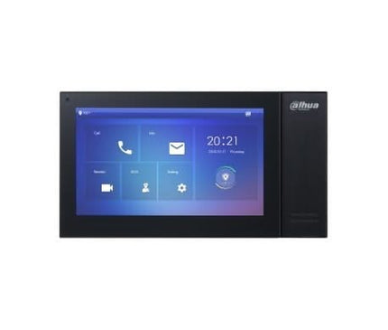 Dahua Dahua VTH2421FB-P, Innenstation 7-Zoll Touchscreen, schwarz, PoE, SIP