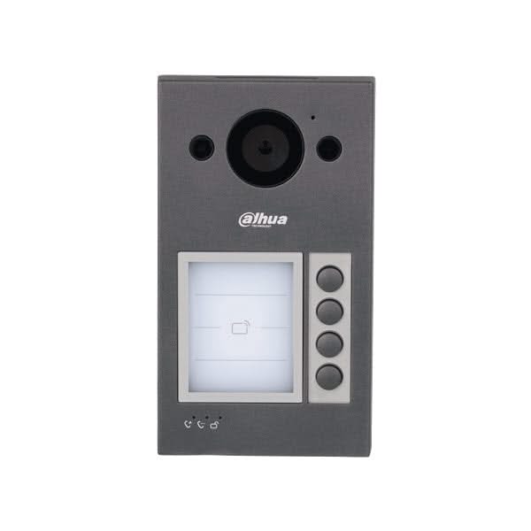 Dahua VTO3311Q-WP, Interphone vidéo 4 boutons pour poste extérieur PoE et WiFi avec Proximité