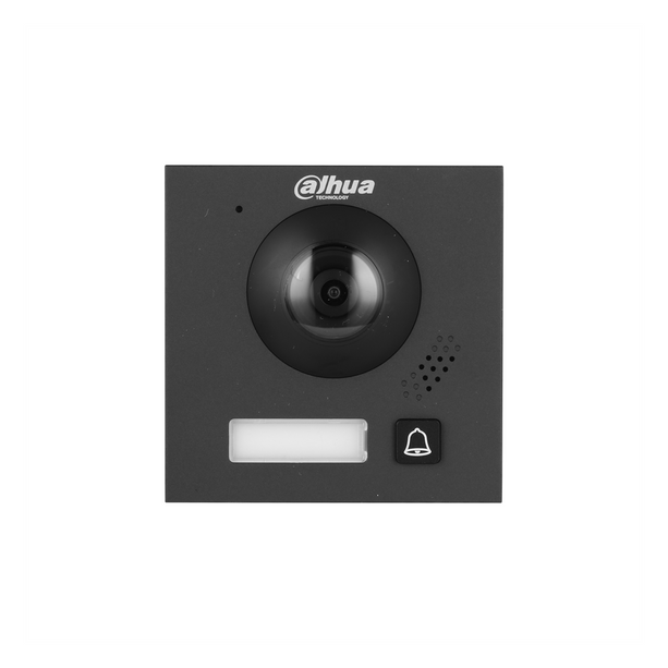 Dahua Dahua VTO4202FB-P1 Video Intercom Camera Hoofdmodule Zwart met 1 beldrukker