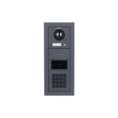 Dahua Dahua VTO4202FB-P1 Video Intercom Camera Hoofdmodule Zwart met 1 beldrukker