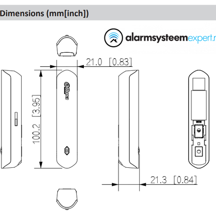 Dahua DHI-ARM310-W2(868) Draadloze Input Module