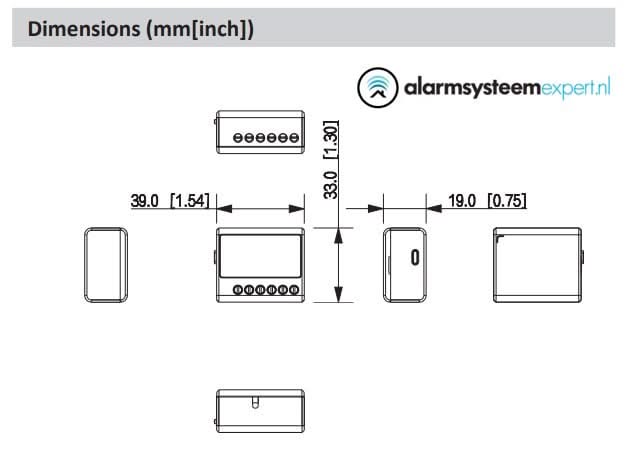 Dahua DHI-ARM7012-W2(868) Draadloze relais 230V