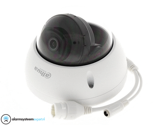 Dahua IPC-HDBW2441E-S | WizSense | Starlight 4 MP Dome | Micro SD slot | Microfoon | Poe | IR leds