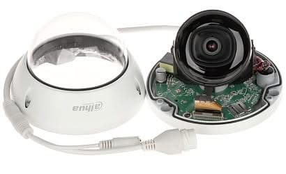Dahua IPC-HDBW2441E-S | WizSense | Starlight 4 MP Dome | Micro SD slot | Microfoon | Poe | IR leds