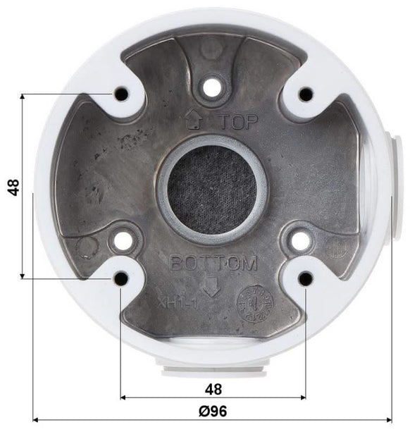 Dahua PFA13A montagebox voor buitentoepassing