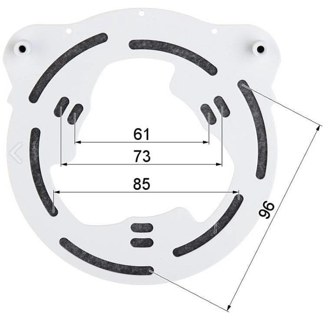 Dahua PFA200W Regenkap voor dome camera's