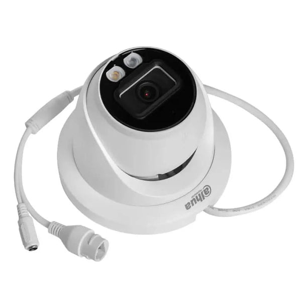 Dahua Set 1x Turret 8MP 4K Full-Color + Recorder & Bekabeling