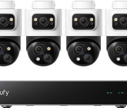 Eufy Eufy Security camera set; PoE recorder with 4x S4 PTZ