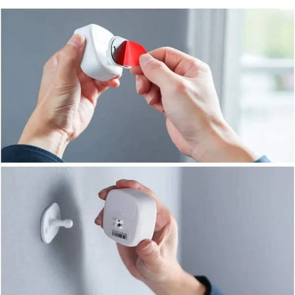 Eufy Bewegungsmelder Drahtlos Weiß Wandmontiert