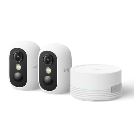 Eufy Eufy Eufycam C35 2-pack met 2 draadloze camera's en Mini Homebase