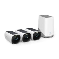 Eufy Eufycam E40 3-pack with 3 wireless 2K cameras and Homebase 3