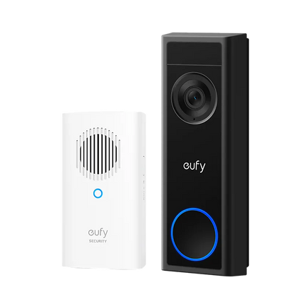 Eufy Eufy Slimme Video Deurbelset Batterijgevoed 1080P Draadloze gong