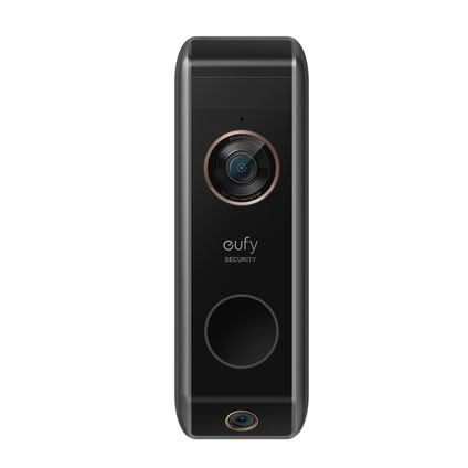 Eufy Video Doorbell Dual 2 Pro Add-on, 2K resolution, rechargeable battery, extension to Homebase