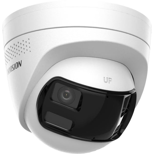 Hikvision DS-2CD1383G2P-LIUF, 8MP 180 graden camera, Dual Lens, Smart Hybrid Light, PoE