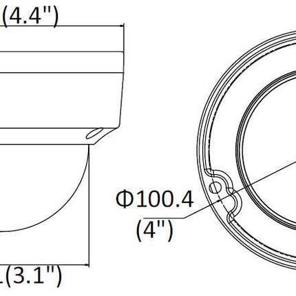 Hikvision DS-2CD2143G2-IS 4 MP IR-Leds Dome PoE SD-slot