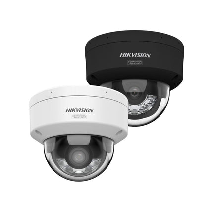Hikvision DS-2CD2147G3-LIS2UY Zwart, 4MP Dome, ColorVu 3.0, Anti-corrosie en Dual-Mic