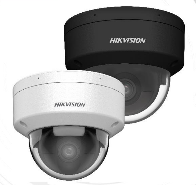 Hikvision DS-2CD2186G2H-ISU 2.8mm 8 MP DarkFighter AcuSense Dome Camera Zwart, PoE, Microfoon